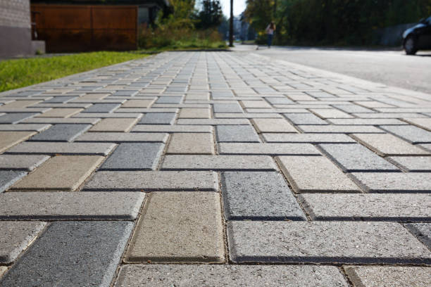 Permeable Paver Driveway in Pantops, VA